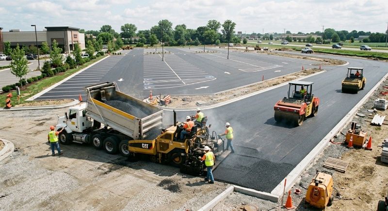 Asphalt Parking Lot Paving in Orange County, CA
