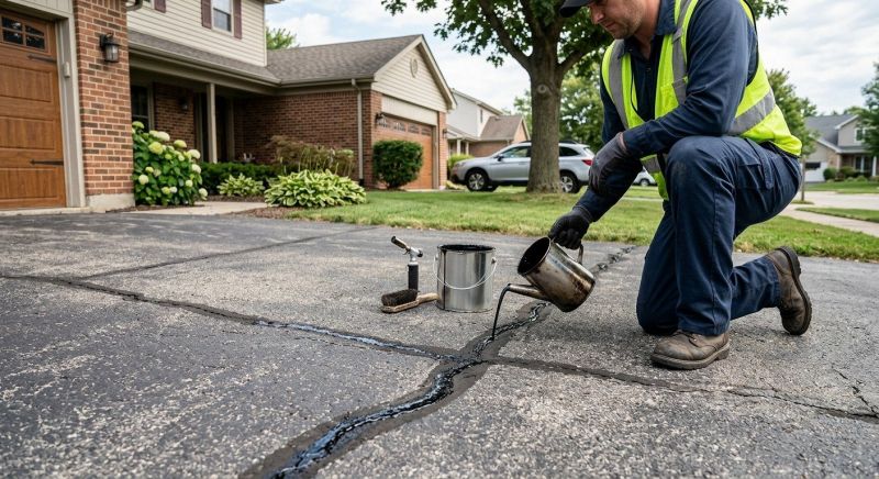 Asphalt Cracks Repair in Orange County, CA