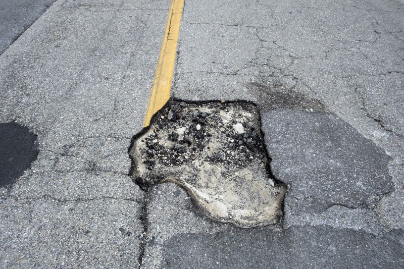 Asphalt Pothole Filling in Little Rock, AR
