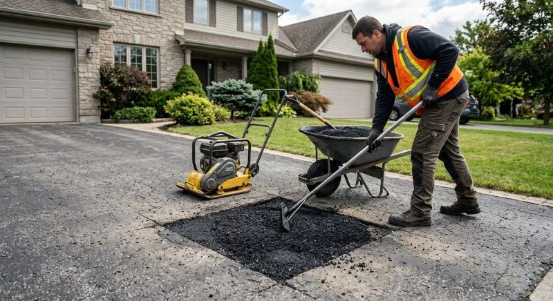 Asphalt Pothole Repair in Little Rock, AR
