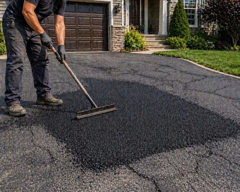 Blacktop Driveway Repair in Orange County, CA