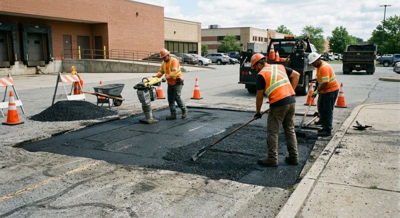 Commercial Asphalt Repair in Little Rock, AR