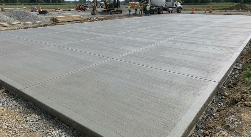 Commercial Slab Construction in Winston Salem, NC