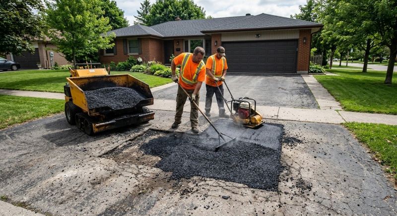 Driveway Asphalt Repair in Orange County, CA