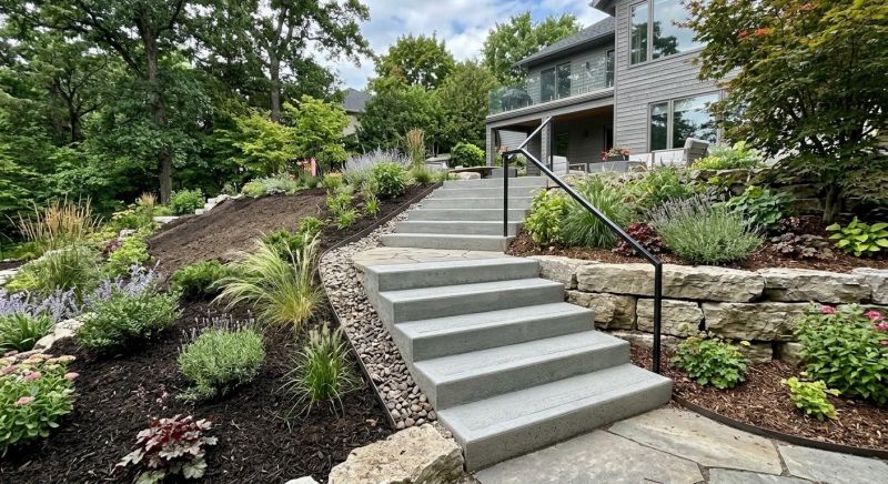 Poured Steps Installation in Salt Lake City, UT