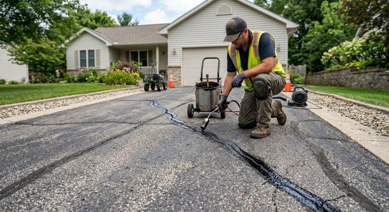 Residential Blacktop Repair in Little Rock, AR