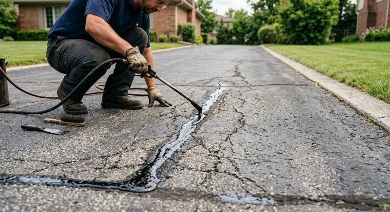 Road Crack Repair in Los Angeles, CA