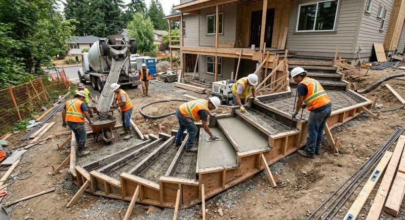 Steps Pouring in Fort Collins, CO